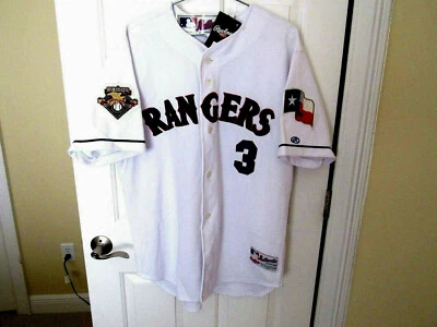 ALEX RODRIGUEZ # 3 TEXAS RANGERS 2003 AL MVP SIGNED AUTO PRO HOME JERSEY STEINER - Image 1 of 4
