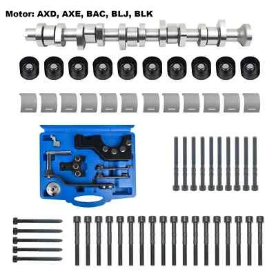 QUALITÉ OE Jeu d’arbres à cames avec des outils pour VW T5 Touareg Multivan V 2.5 TDI AXD