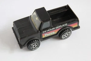 Vintage Torco 6" 1980 Druckguss schwarz Pick Up Truck Spielzeug - Bild 1 von 5