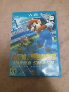 MARIO TENNIS Ultra Smash Nintendo Wii U Japan Import NTSC-J Boxed Japanese - Picture 1 of 3
