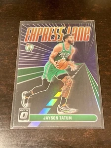 2023-24 Donruss Optic Express Lane Holo Prizm Jayson Tatum *rare* - Bild 1 von 2