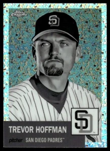 2022 Topps Chrome Platinum BLACK AND WHITE Trevor Hoffman #72 R120 - Picture 1 of 2