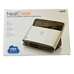 Neat Desk Document Receipt Card Scanner Digital Filing System ND-1000 - Afbeelding 1 van 5