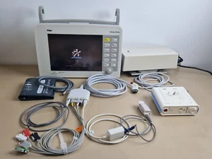 drager delta infinity monitor paziente + CO2 ECG SpO2 nuovo con scatola temperatura + adattatore di alimentazione - Foto 1 di 14