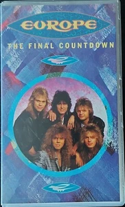 EUROPE - THE FINAL COUNTDOWN VHS  EXCELLENT - Imagen 1 de 3