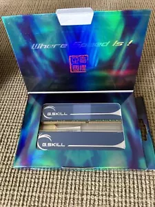 G.Skill X2 F3-10666CL8D-4GBHK 2Gb PC3-10666 1333Mhz DDR3 Desktop Memory RAM NIB - Picture 1 of 9