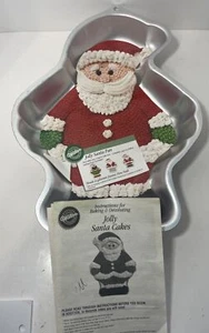 Wilton Jolly Santa Claus Cake Pan Mold Aluminum 2015-2091 Vintage 2023 Used - Picture 1 of 10