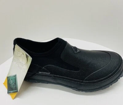 Muck Forager Low Slip-On FRL-000 Unisex Negro Multiusos Espuma con Memoria Foto 1 de 2