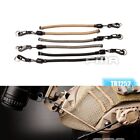 FMA Tactical Cord String Hook Fixed Helmet NVG Buckle Bungee Elastic Rubber Band
