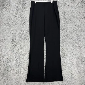 H&M Dress Pants NWT Women's 8 Black Side Zip High Waist Bootcut Career Workwear - Picture 1 of 12