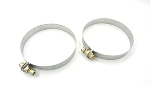 2x Halteband Spannband Spannschelle Endschalldämpfer passend für Porsche 911 F G - Bild 1 von 2