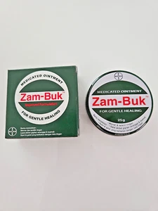 1 x 25g ZAMBUK ZAM-BUK HERBAL OINTMENT BALM INSECT BITES, SCRATCHES, PAIN RELIEF - Bild 1 von 3