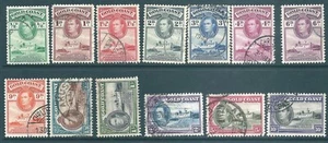 GOLD COAST 1938 George VI used SET - Picture 1 of 2