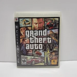 Playstation 3 PS3 Grand Theft Auto IV con mapa de Liberty City - Imagen 1 de 8
