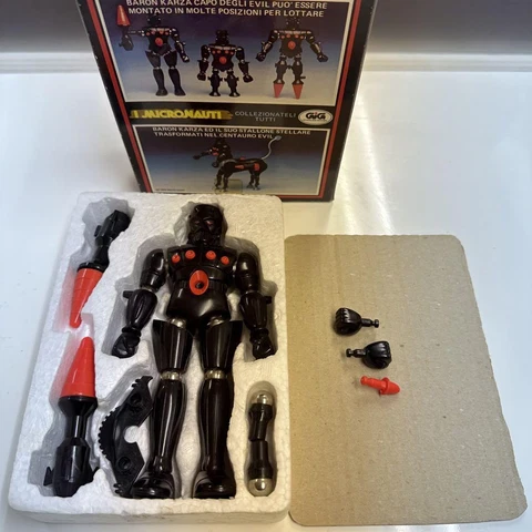 MICRONAUTS GREEN BARON KARZA 1978 Italy Edition MEGO CORP Cover