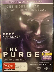 THE PURGE - Blumhouse - Lena Headey, Ethan Hawke (Reg.4 DVD) - Picture 1 of 1