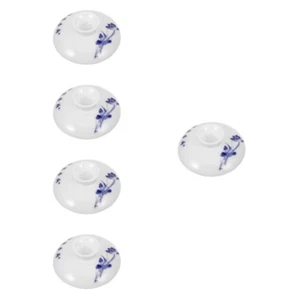 5 PCS Tee -Tassen -Cover -Schüssel -Accessoires Keramikbecher Deckel - Bild 1 von 12