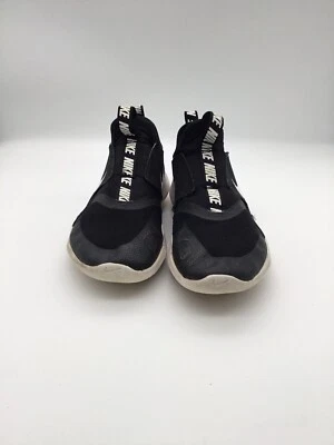 Nike Flex Runner Black & White Style AT4662-001 Size 4.5Y Shoes Sneakers - Image 1 of 4