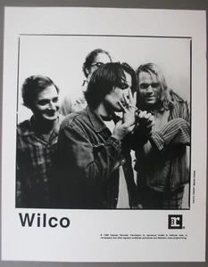 Wilco 8" x 10" glänzend schwarz & weiß Promo Foto 1996! - Bild 1 von 1