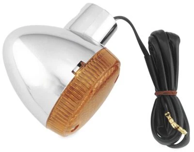 Turn Signal and Lens For Honda VT1100C2 Shadow Sabre 1995-1999 Rear Right Chrome - Изображение 1 из 3