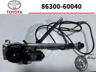 Toyota Genuino Land Cruiser 80 1991-1997 con Conjunto de Antena Soporte 86300-60040 Fabricante de Equipo Original Foto 1 de 4