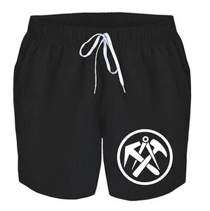 Badehose Herren Dachdecker Badeshorts Männer Schwimmhose Schwimmshort men Urlaub - Bild 1 von 36