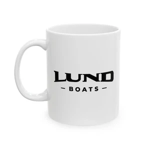 Lund Boats Mug 11oz – Fishing Coffee Cup Gift for Anglers and Boat Owners - Picture 1 of 5