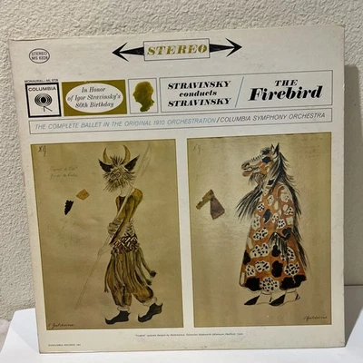STRAVINSKY Conducts, The FIREBIRD 1910 COLUMBIA MS-6328 6-EYE STEREO 12” LP VG - Image 1 of 4