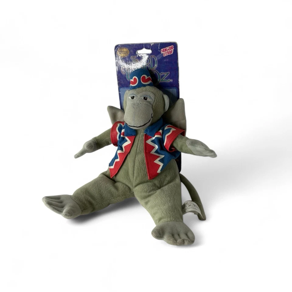 Rare Vintage  2001  Wizard of oz Flying Monkey Stuffed Plush 10" - Image 1 of 3