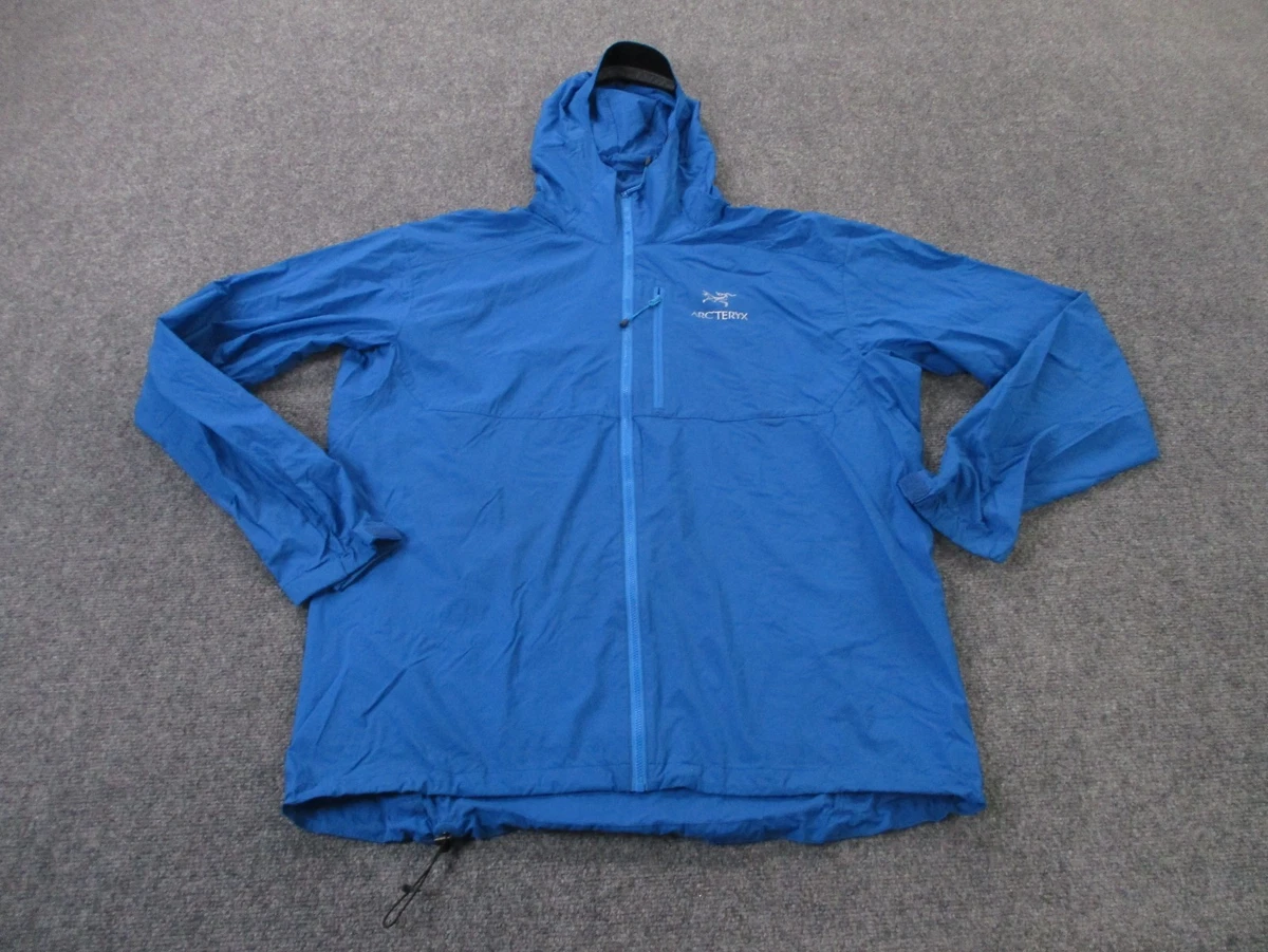 Arc'teryx Blue Nylon Outer Shell Coats, Jackets & Vests for Men