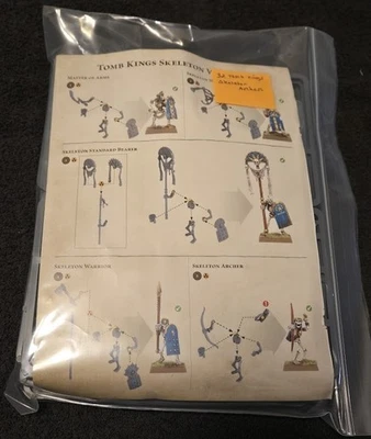 Warhammer The Old World 32 Tomb Kings of Khemri Skeleton Archers NOS - Image 1 of 4