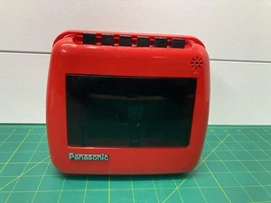 Panasonic Cassette Tape Player Recorder Red Vintage RQ-711S - Picture 1 of 12