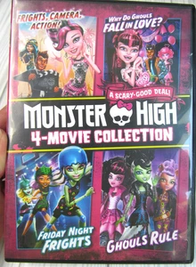 Monster High: 4-Filme Sammlung DVD Ghouls Rule Friday Night Frights A3 - Bild 1 von 6