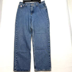 Pantalones de mezclilla vintage Rockies relajados para mujer 15 regulares 33x30 calce suelto años 90 - Imagen 1 de 11