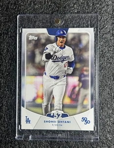 2024 Topps 50/50 Shohei Ohtani SSP #103 HR#52 Dodgers SHORT PRINT - Picture 1 of 2