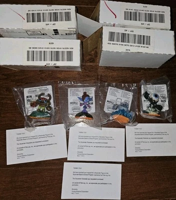 4 NEW Skylanders Giants Sidekicks Frito Lay Promo Thumpling Barkley Mini Jini - Image 1 of 4