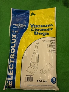 Vacuum Cleaner Bags Pack of 5 E43 For Electrolux Smartvac models. - Picture 1 of 1