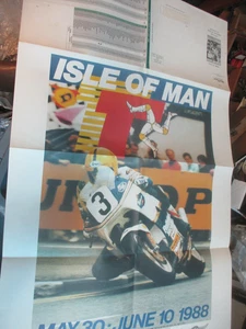 1988 Domi Racer Accessory Mart Sales Flyer Isle of Mann TT  Poster 092125 - Picture 1 of 7