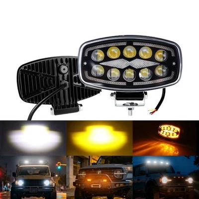 Aluminum Alloy Housing For Off-road Riding LED Searchlight Low Light Decay - Image 1 of 4