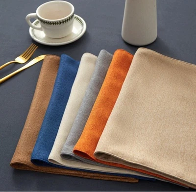 4PCS Placemats Non-Slip Heat Insulation Dining Table Place Mats Table Decoration - Image 1 of 4