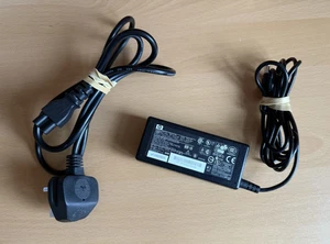 Genuine HP Laptop Charger 18.5V, 3.5A, 65W, PPP009L, 239427-001, 239704-001 - Picture 1 of 5