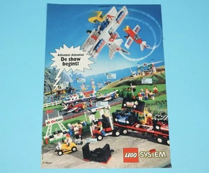 LEGO MAGAZINE ADVERT LEGOLAND SYSTEM TOWN 1990s DONALD DUCK HOLLAND - Bild 1 von 1