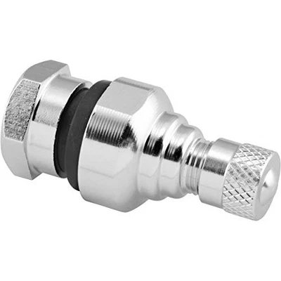 Vástagos de válvula forjados de aluminio BikeMaster - plateados, 11,3 mm YC-427SLV Foto 1 de 4