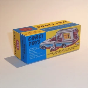Corgi Toys  486 Chevrolet Kennel Service Wagon Repro Box - Picture 1 of 4