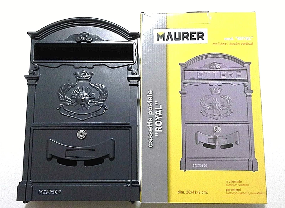 Cassetta postale per esterni "royal" Maurer