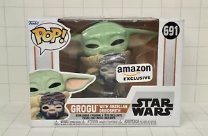 Funko Pop! - Star Wars - Grogu con droidsmith in porcellana #691 - Amazon escl. (2023) - Foto 1 di 6