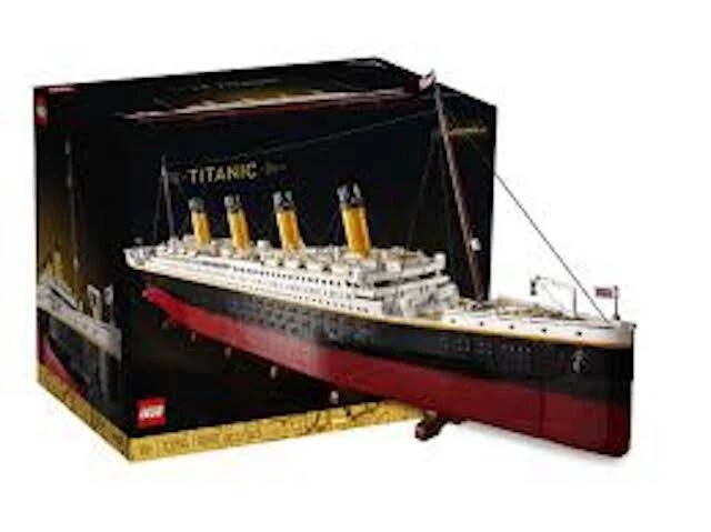 LEGO 10294 MISB TITANIC -CREATOR EXPERT -Nuovo Esclusivo In Brown Box