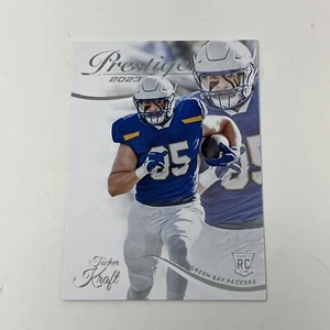 2023 Panini Prestige Football Tucker Kraft #381 Rookie Card Fresh - Picture 1 of 6