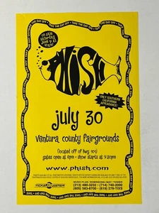 Phish 30. Juli Ventura County Jahrmarkt 1997 11 Zoll x 17 Zoll Poster - Bild 1 von 6
