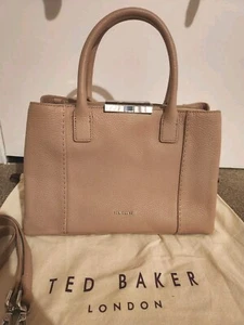 Ted Baker Colesa Taupe women Soft Grain leather Small Tote Handbag bag - Picture 1 of 4